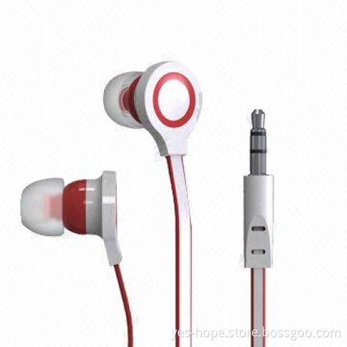 High-quality Stereo Sports Earphones for MP3 Players, with 20Hz-20kHz Frequency Response